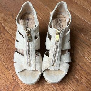 Merona nude wedges